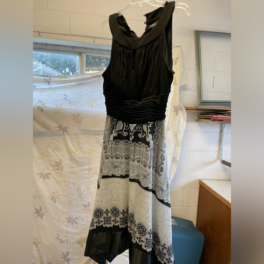 Asymmetrical Hem Halter Dress